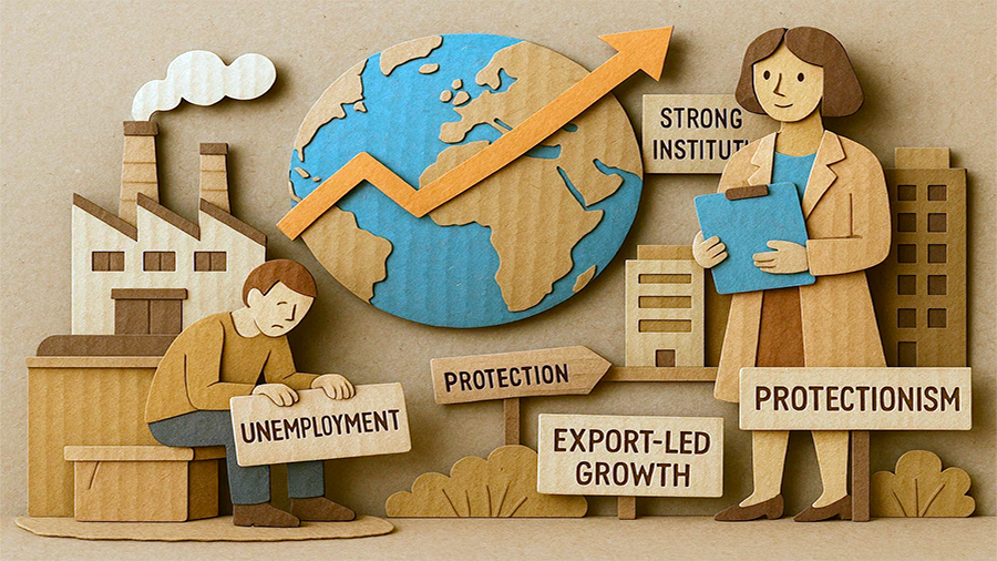 connection between globalization and unemployment